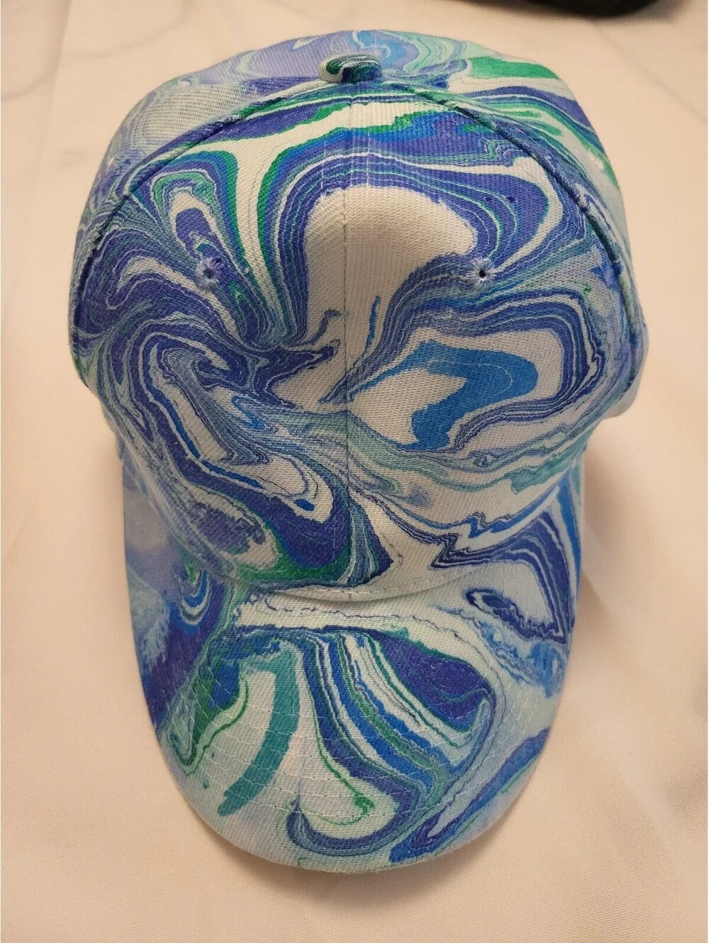 Colorful Acrylic Wool Blend Adjustable Baseball Cap